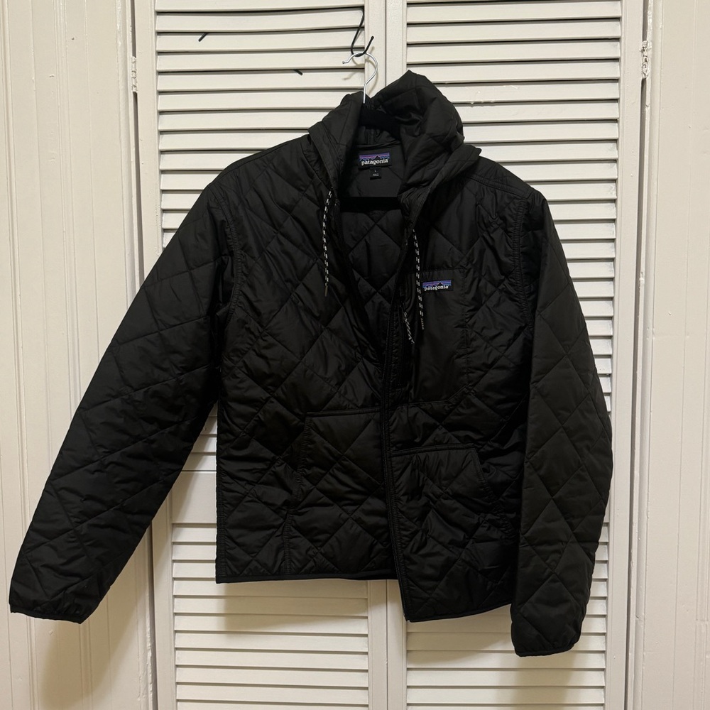 Patagonia Quilted Bomber Insulated Hoodie
